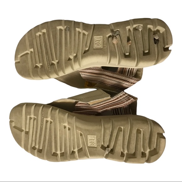 CAT Caterpillar Leather Sandals - Picture 4 of 6